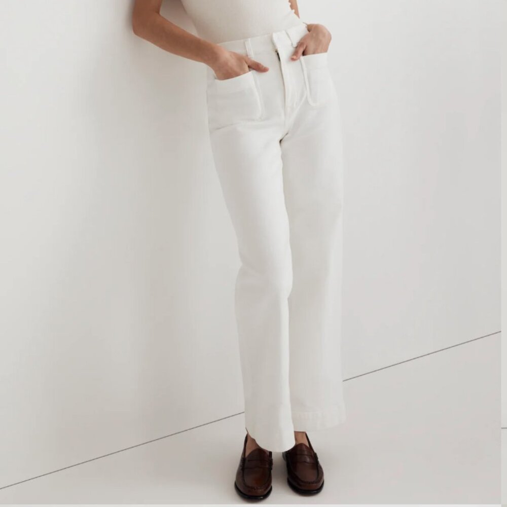 Madewell Petite Perfect Vintage Wide-Leg Jean size 26